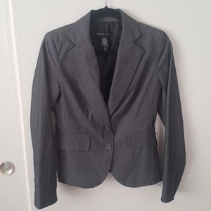 New York & Company Striped Blazer